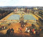 unknow artist Painting of the Chateau de Meudon, painting